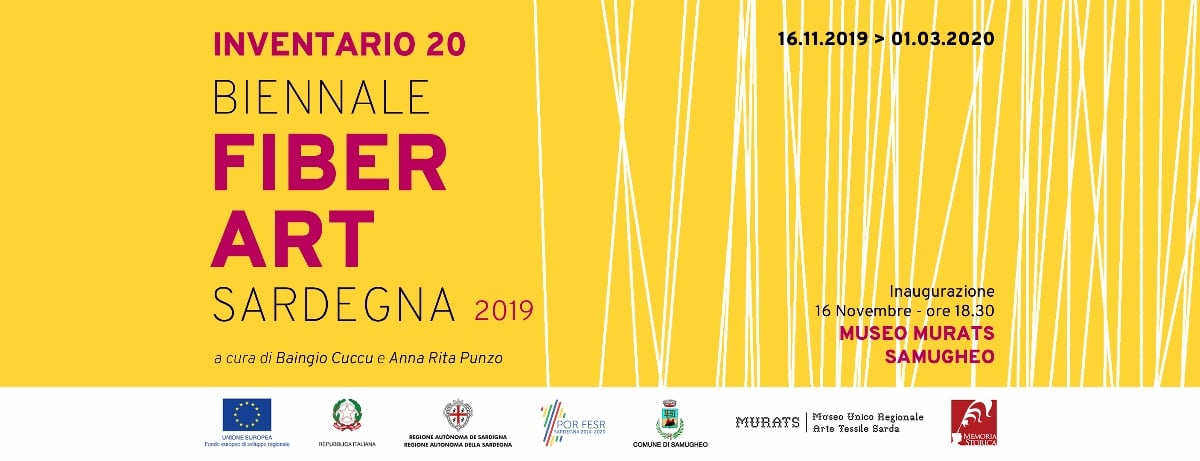 Inventario 20 Biennale Fiber Art Sardegna